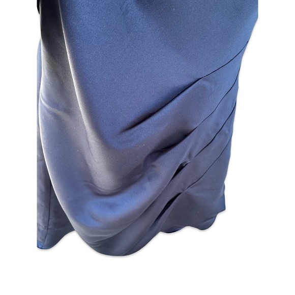 Jodi Christopher Bejeweled Open Back Pleated Fit & Flare Mini Dress Size 1 - Picture 14 of 15